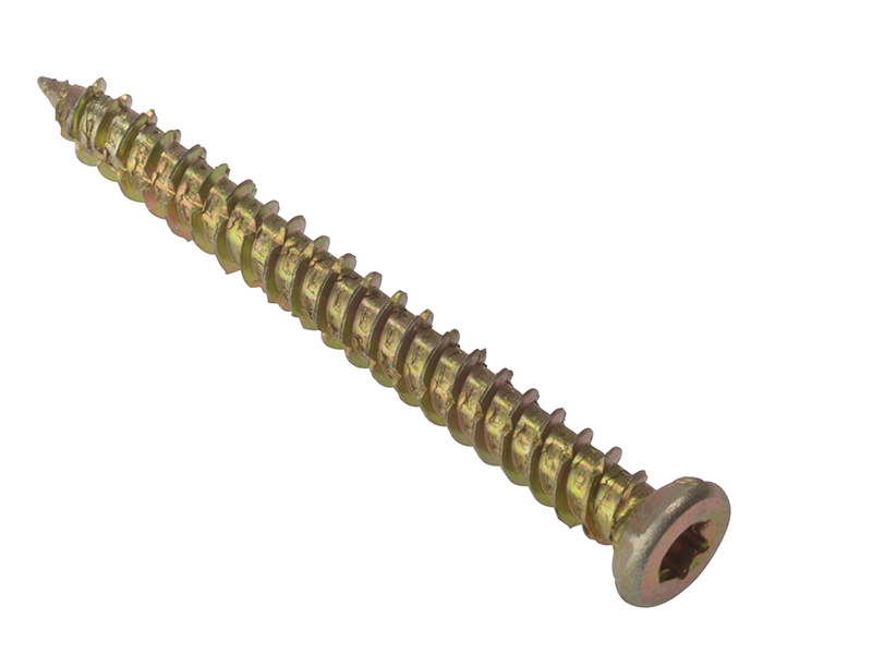 Concrete Frame Screw Torx Compatible High-Low Thread ZYP 7.5 x 122mm Bag 10