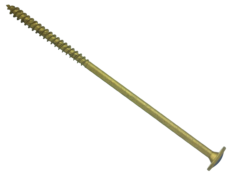 Wafer Head Torx Compatible Construction T40 Screws Tan 8x340mm Tub 20
