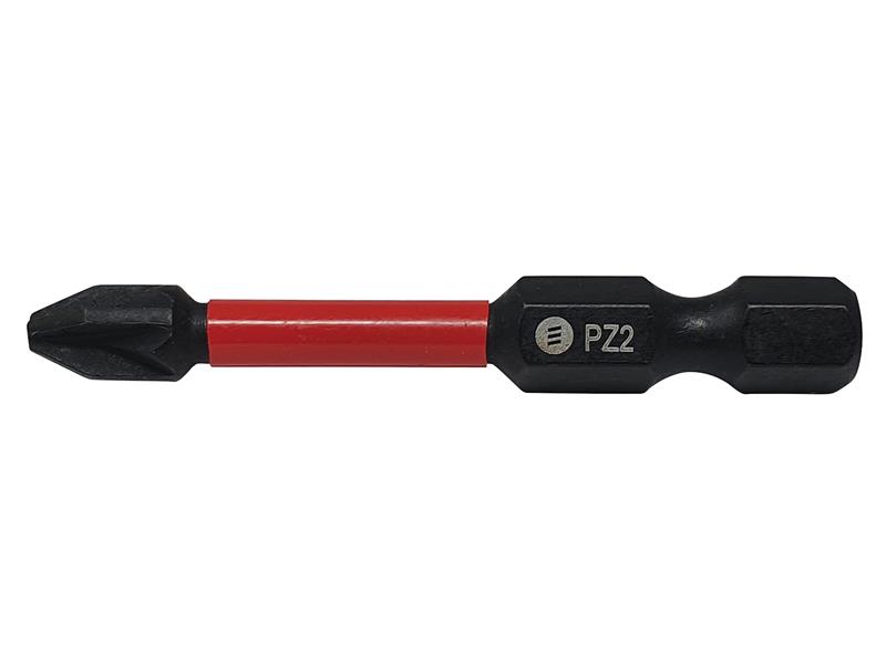 FORFFPZ250 - ForgeFast Pozidriv Compatible Impact Bit PZ2 x 50mm (Card 2)