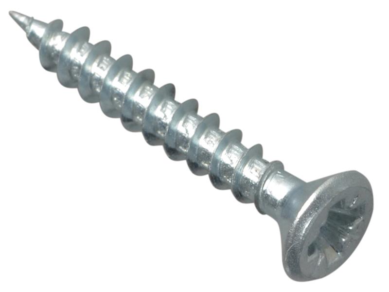FORMPS3530ZP - Multi-Purpose Pozi Compatible Screw CSK ST ZP 3.5 x 30mm Box 200