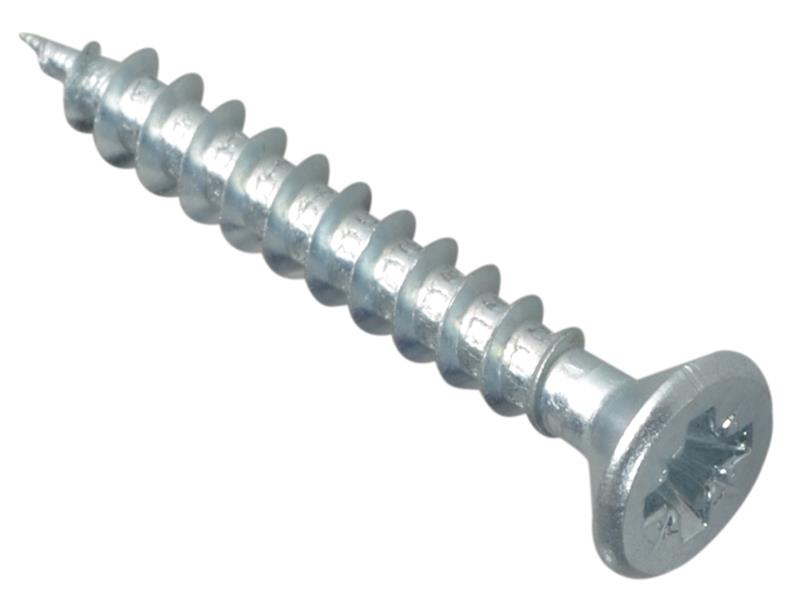 FORMPS430ZP - Multi-Purpose Pozi Compatible Screw CSK ST ZP 4 x 30mm Box 200