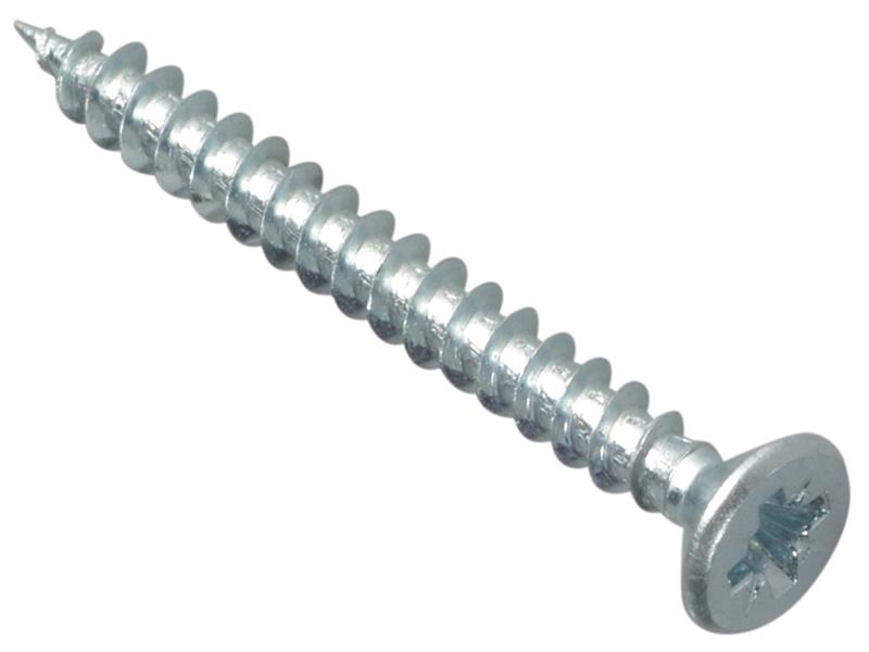 FORMPS440ZP - Multi-Purpose Pozi Compatible Screw CSK ST ZP 4 x 40mm Box 200