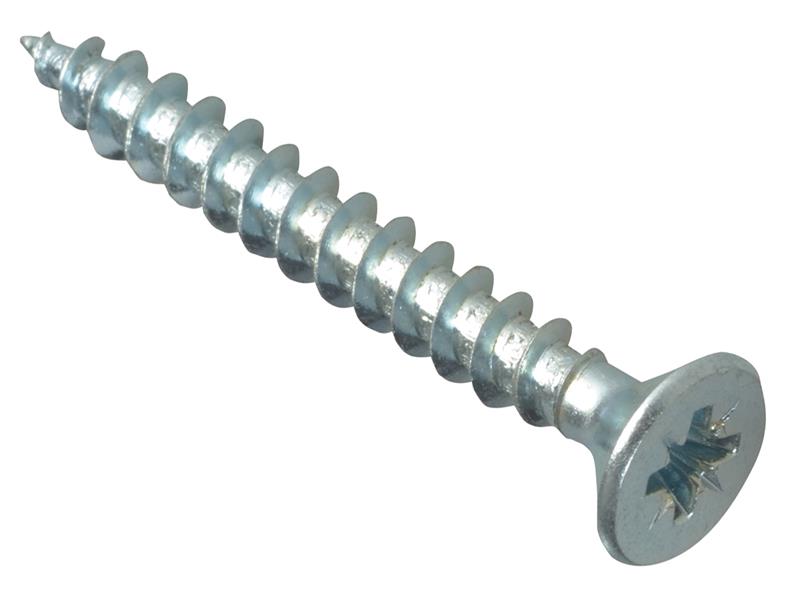 FORMPS540ZP - Multi-Purpose Pozi Compatible Screw CSK ST ZP 5 x 40mm Box 200