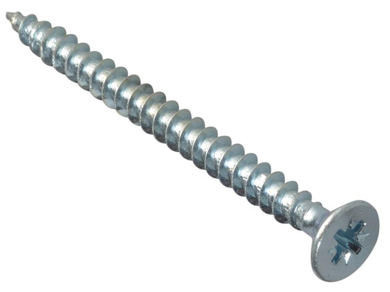 FORMPS560ZP - Multi-Purpose Pozi Compatible Screw CSK ST ZP 5 x 60mm Box 100