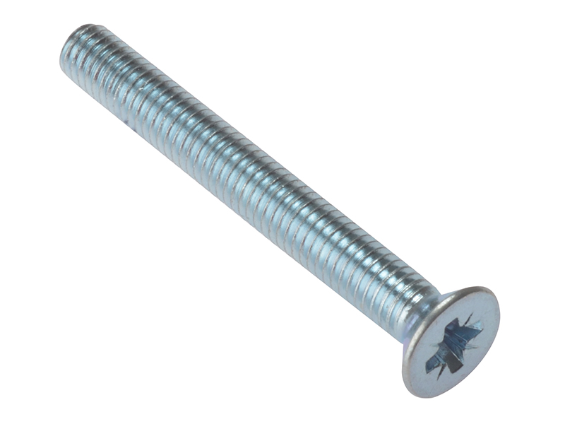 FORMSCSK620M - Machine Screw Pozi Compatible CSK ZP M6 x 20mm Bag 25