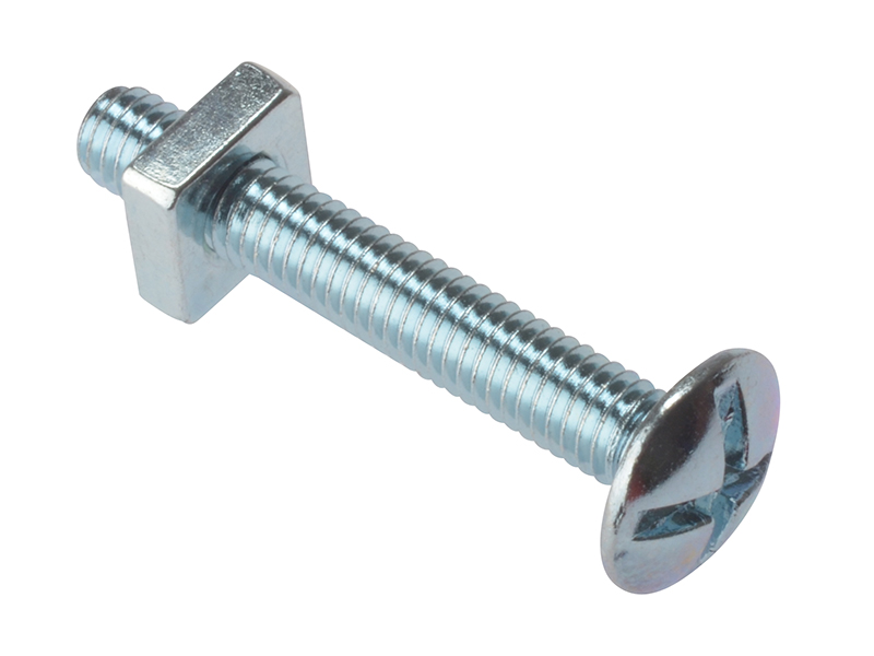 Roofing Bolt Zp M6 x 80mm Bag 25