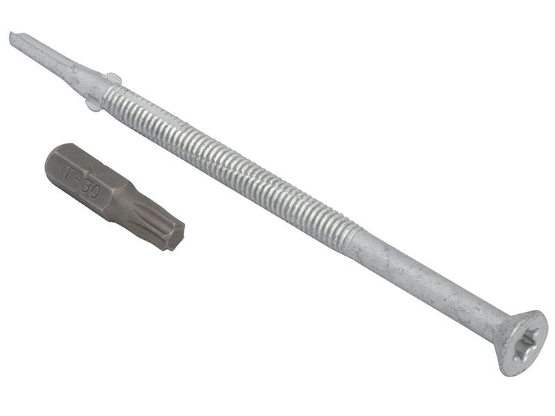 FORTFCH55109 - TechFast Roofing Screw Timber - Steel Heavy Section 5.5 x 109mm Pack 50
