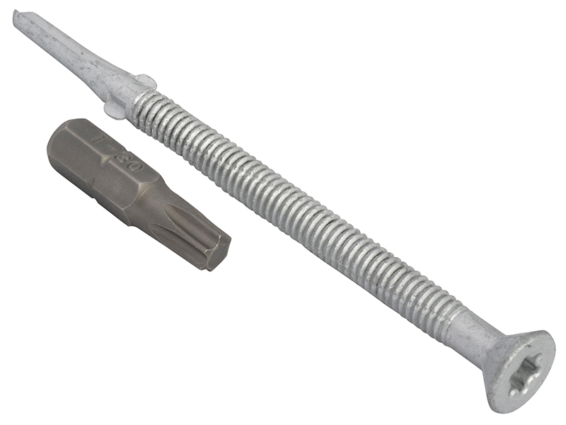 FORTFCH5585 - TechFast Roofing Screw Timber - Steel Heavy Section 5.5 x 85mm Pack 50