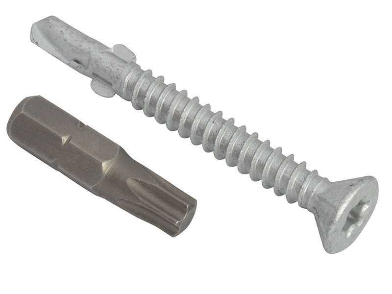 FORTFCL4838 - TechFast Roofing Screw Timber - Steel Light Section 4.8 x 38mm Pack 100