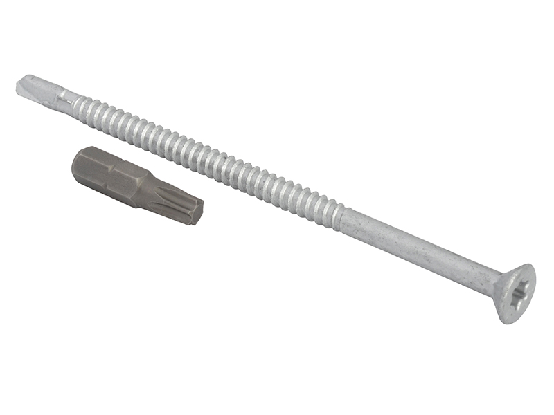 FORTFCL55109 - TechFast Roofing Screw Timber - Steel Light Section 5.5 x 109mm Pack 50