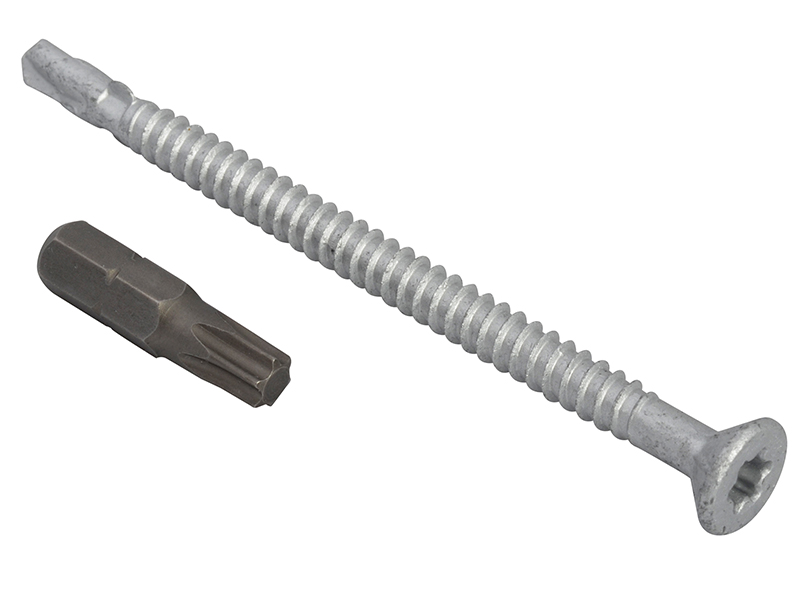FORTFCL5585 - TechFast Roofing Screw Timber - Steel Light Section 5.5 x 85mm Pack 50