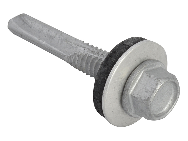 FORTFHH5532 - TechFast Hex Roofing Screw Self-Drill Heavy Section 5.5 x 32mm Pack 100