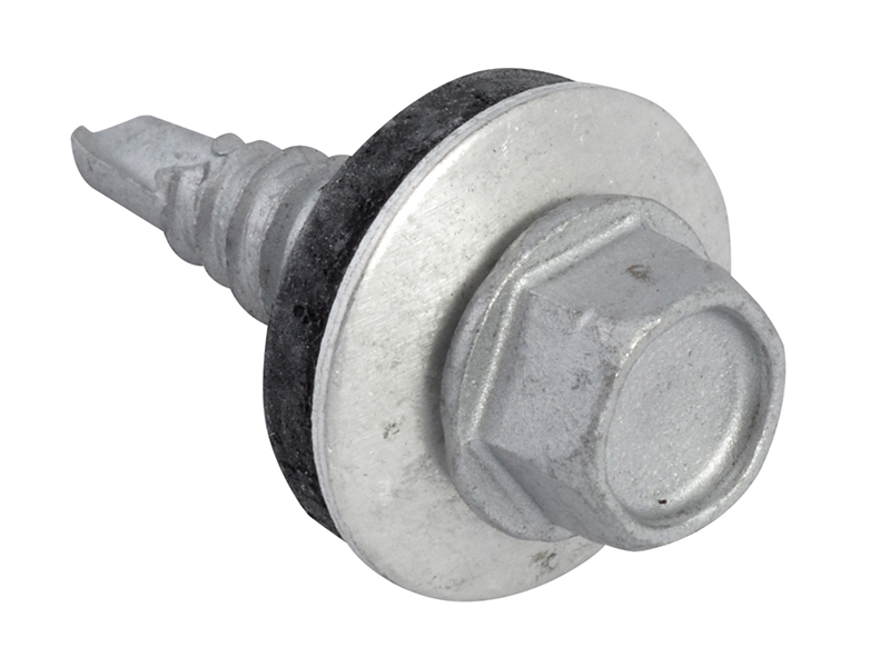 FORTFHS6322 - TechFast Hex Head Stitching Screw Self-Drill 6.3 x 22mm Pack 100