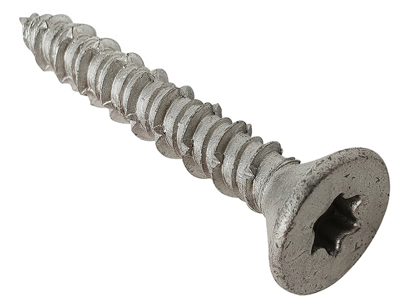 TechFast Masonry Screw TORX Compatible CSK 6.3 x 45mm (Box 100)