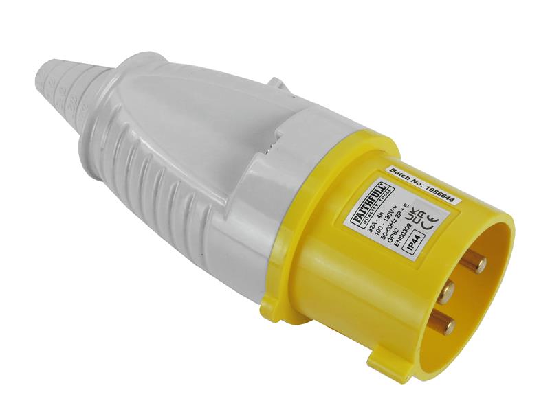 FPPPLUG32AMP - Yellow Plug 32A 110V