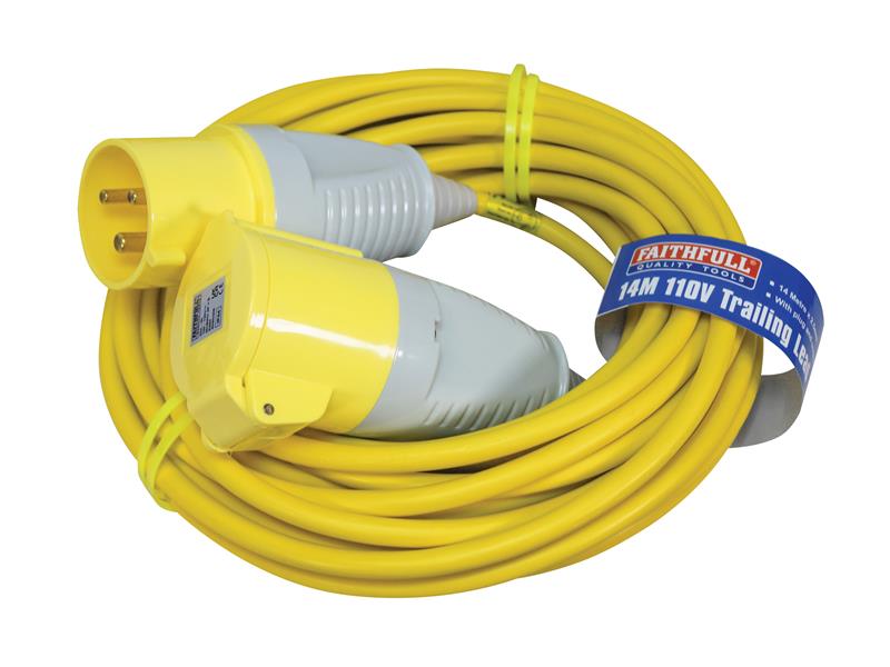 FPPTL1432AMP - Trailing Lead 110V 32A 2.5mm Cable 14m