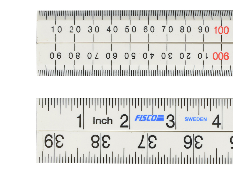 FSCXFB1ME - XFB1ME White Nylon Rule 1m / 39in