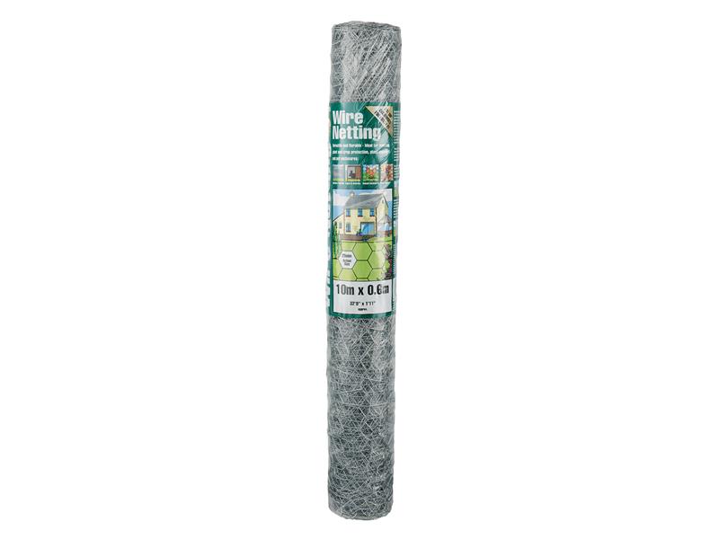 GDM50055 - Galvanised Wire Netting 25mm Hexagon 10 x 0.9m