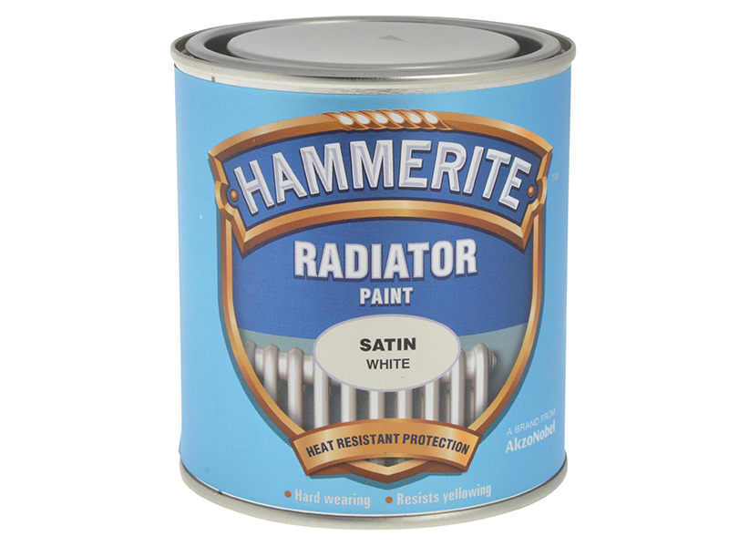 HMMRES500 - Radiator Paint Satin White 500ml