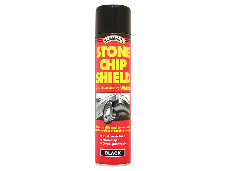 HMMSCSBA600 - Stonechip Shield Black Aerosol 600ml