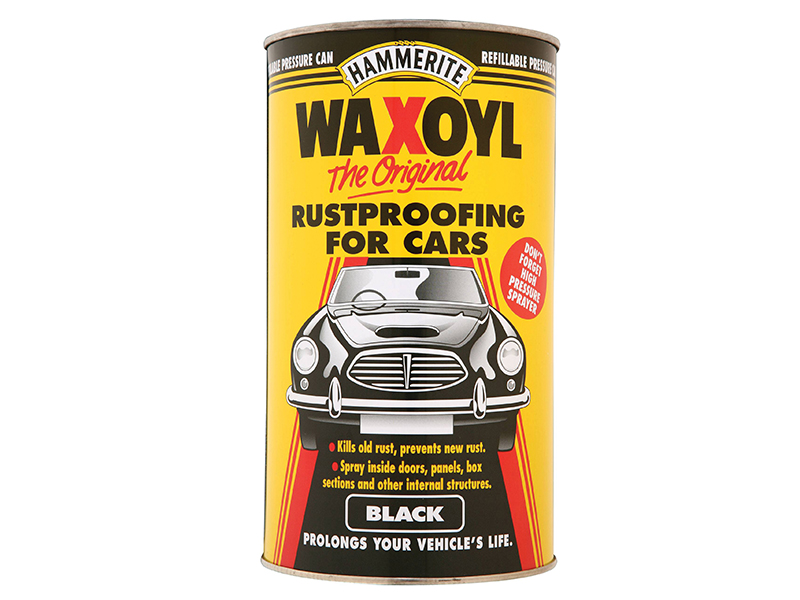 HMMWAXOBLPC - Waxoyl Black Pressure Can 2.5 Litre