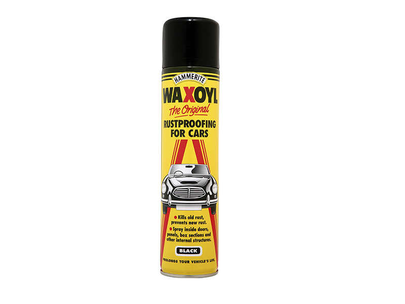 HMMWAXOYLBLA - Waxoyl Black Aerosol 400ml
