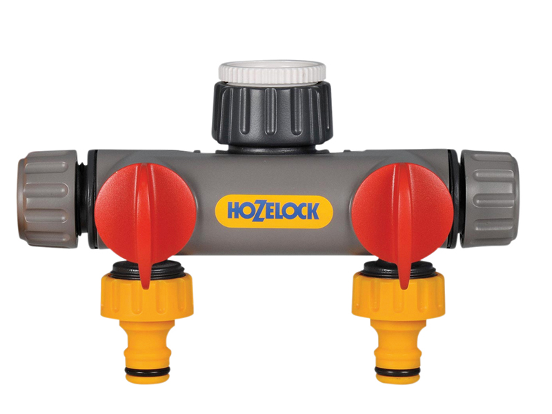 2-Way Tap Connector 1/2 - 1in BSP