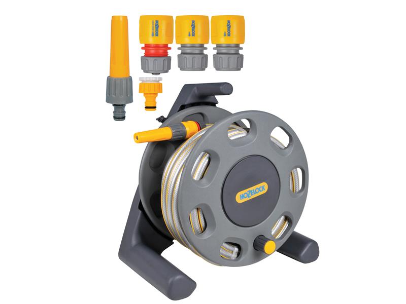 HOZ2412 - 2412 30m Freestanding Compact Hose Reel + 25m of 12.5mm Hose