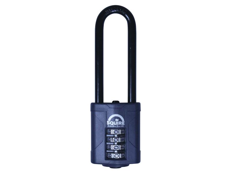 HSQCP4025 - CP40/2.5 Combination Padlock 4-Wheel 40mm Extra Long Shackle 63mm