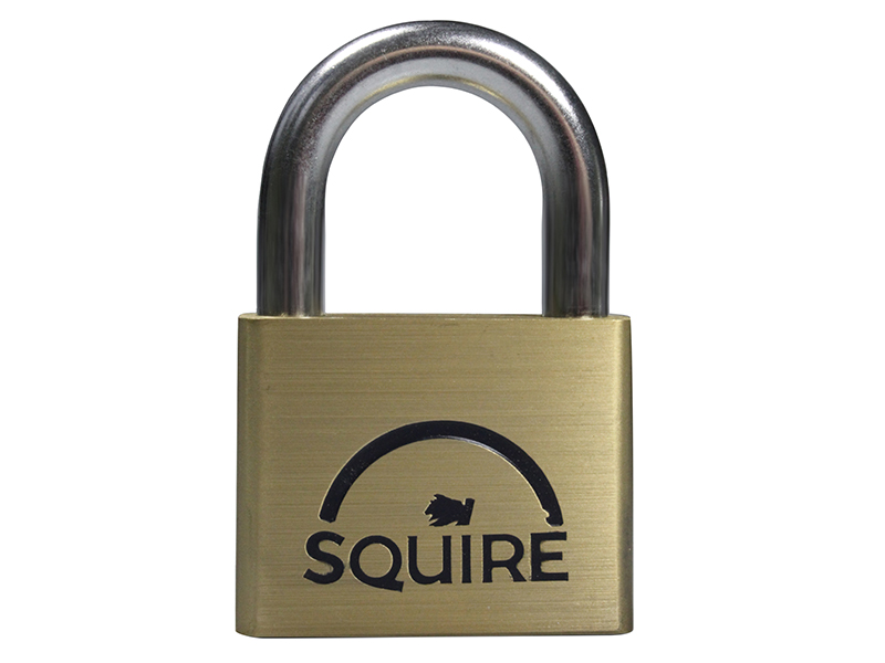 HSQLN4 - LN4 Lion Brass Padlock 5-Pin 40mm