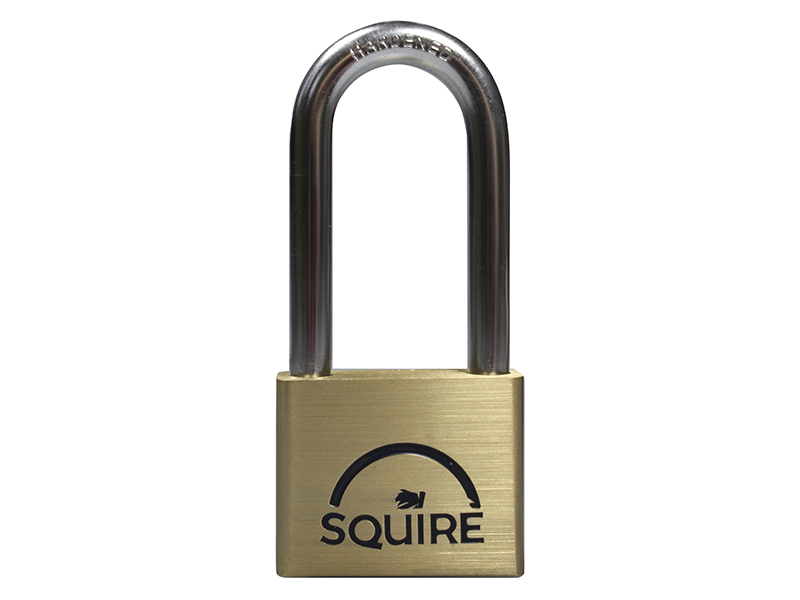 HSQLN525 - LN5/2.5 Lion Brass Padlock 5-Pin 50mm - 65mm Long Shackle