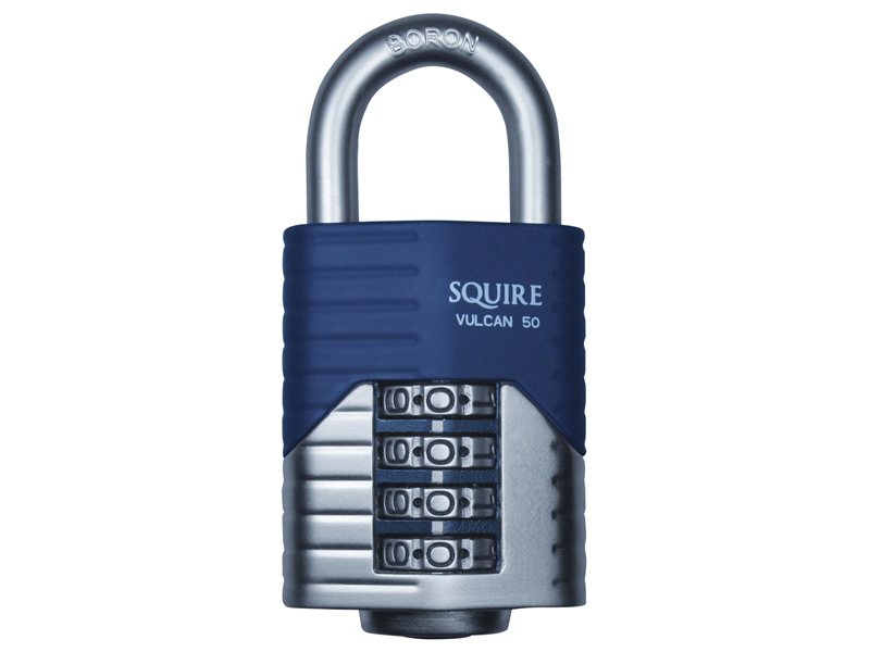 HSQVC50 - Vulcan Open Boron Shackle Combination Padlock 50mm