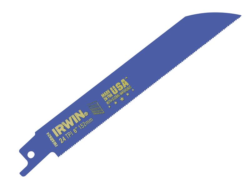 IRW10504154 - Sabre Saw Blade 624R 150mm 24tpi Metal Cutting Pack of 5