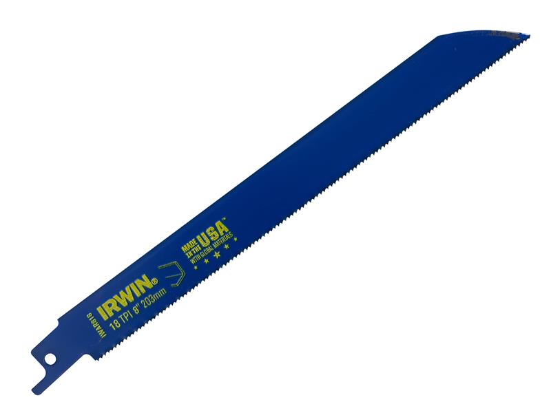 IRW10504156 - Sabre Saw Blade 818R 200mm Metal Cutting Pack of 5