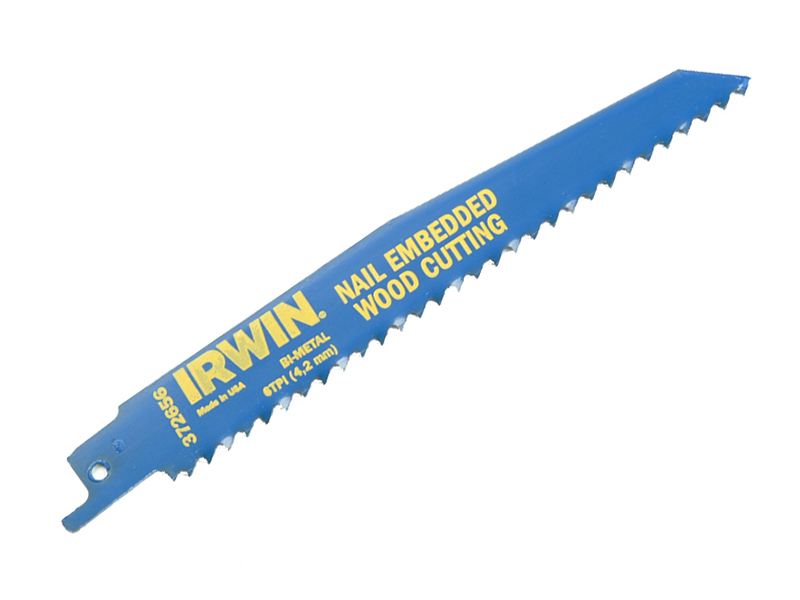 IRW10504158 - Sabre Saw Blade 956R 225mm Nail Embeded Wood Pack of 5