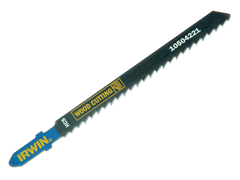 IRW10504218 - Wood Jigsaw Blades Pack of 5 T144D