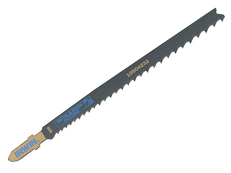 IRW10504232 - Jigsaw Blades Metal & Wood Cutting Pack of 5 T345XF