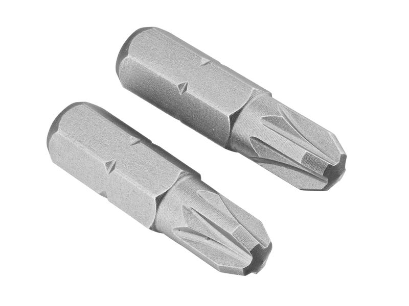 Screwdriver Bits Pozi PZ3 25mm (Pack 10)