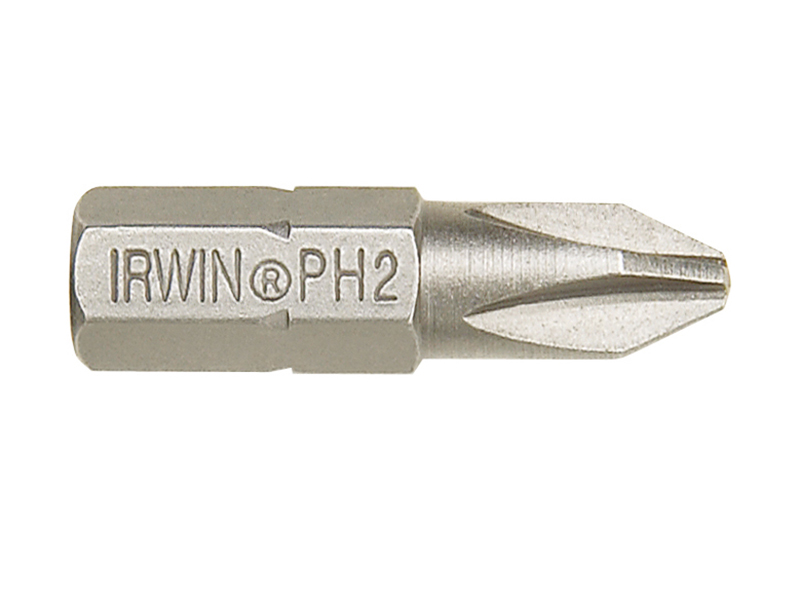 IRW10504388 - Screwdriver Bits Phillips PH2 25mm (Pack 2)