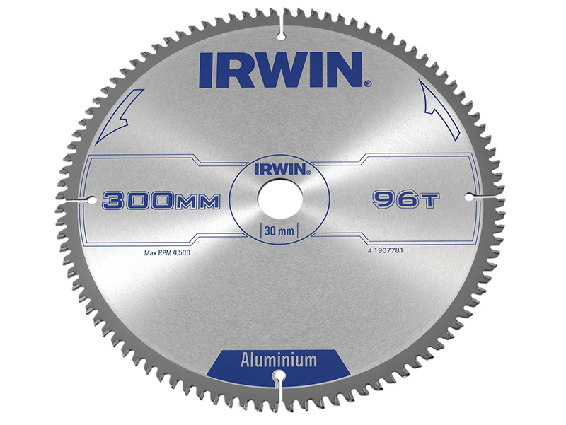 IRW1907781 - Professional Aluminium Circular Saw Blade 300 x 30mm x 96T TCG