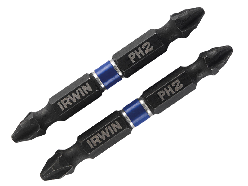 IRW1923375 - Impact Double-Ended Screwdriver Bits Phillips PH2 60mm (Pack 2)