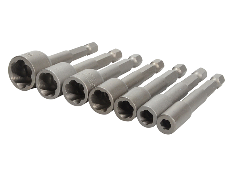 T394100 Power Grip Screw Extractor Set 7 Piece