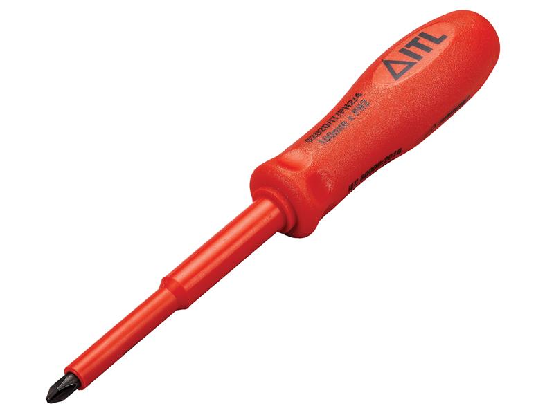 ITL02020 - Insulated Screwdriver Phillips No.2 x 100mm (4in)
