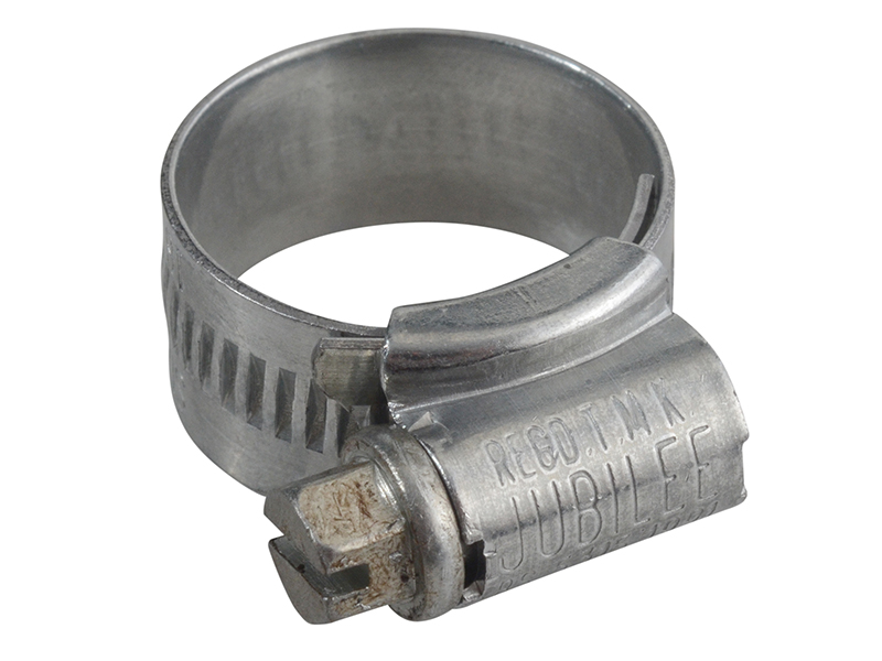 JUB0 - 0 Zinc Protected Hose Clip 16 - 22mm (5/8 - 7/8in)