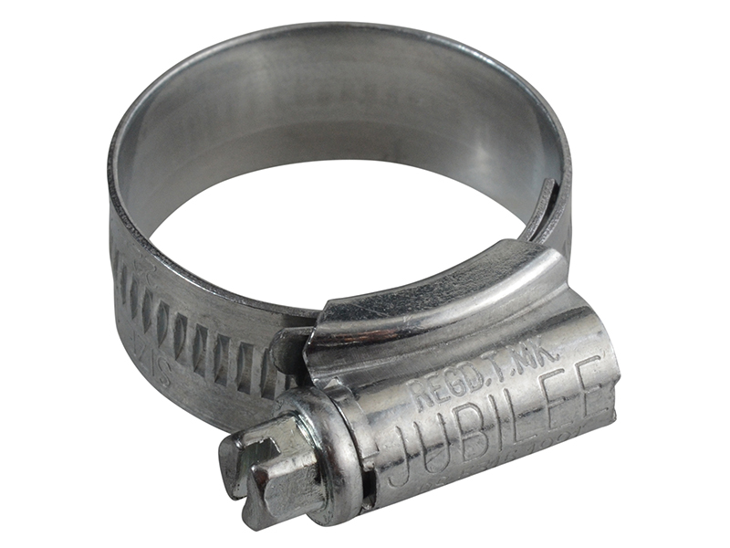 JUB1A - 1A Zinc Protected Hose Clip 22 - 30mm (7/8 - 1.1/8in)