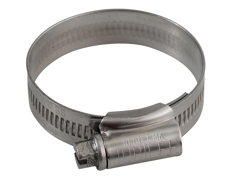 JUB1MSS - 1M Stainless Steel Hose Clip 32 - 45mm (1.1/4 - 1.3/4in)