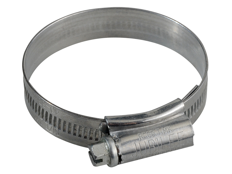 JUB2 - 2 Zinc Protected Hose Clip 40 - 55mm (1.5/8 - 2.1/8in)