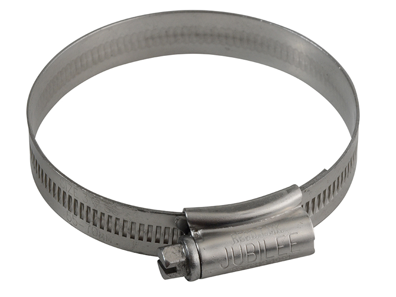 JUB3SS - 3 Stainless Steel Hose Clip 55 - 70mm (2.1/8 - 2.3/4in)