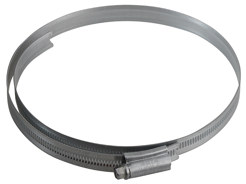 JUB75 - 7.1/2in Zinc Protected Hose Clip 158 - 190mm (6.1/4 - 7.1/2in)