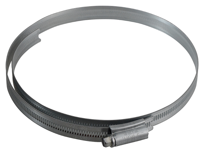 JUB85 - 8.1/2in Zinc Protected Hose Clip 184 - 216mm (7.1/4 - 8.1/2in)